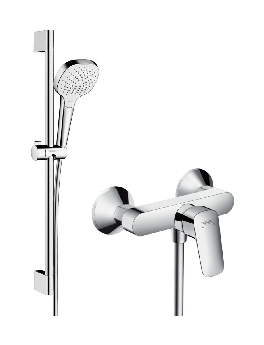 Set rubinetto per doccia Hansgrohe Logis 71600000, set doccia Hansgrohe Croma 26582400