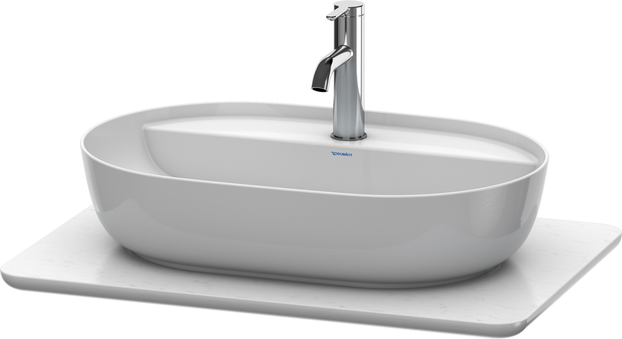 Duravit Luv consolle 68.8x47.5 cm bianco LU946501717