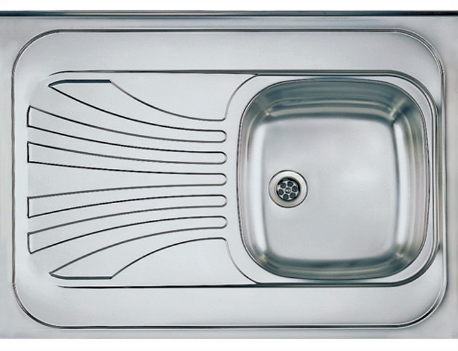 Genesis Primal lavello in acciaio 80x60 cm acciaio 1009329KF