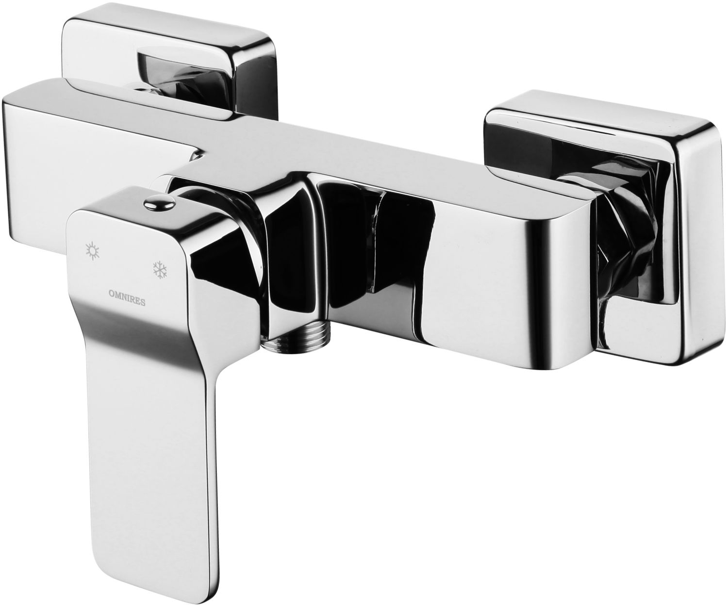 Omnires Slide rubinetto per doccia a parete cromo SL7740CR