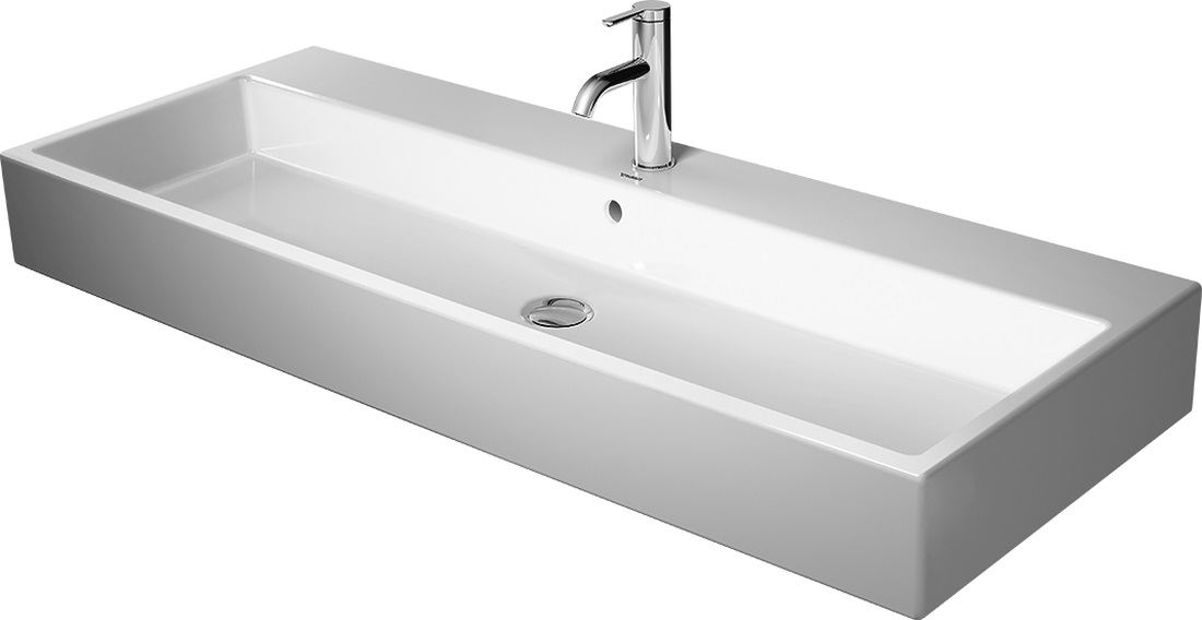 Duravit Vero Air lavabo 120x47 cm rettangolare a parete-da mobile bianco 2350120028