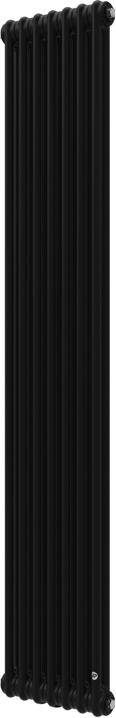 Instal Projekt Tubus 2 termoarredo 179.3x33.5 cm podłączenie inferiore nero TUB2-180/07D50C31