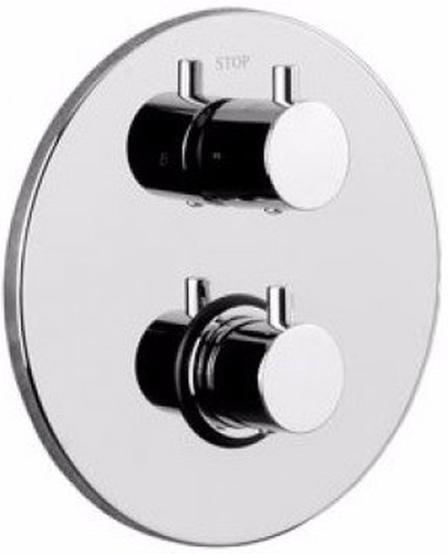 Paffoni Light rubinetto per vasca e doccia da incasso con termostato cromo LIQ019CR