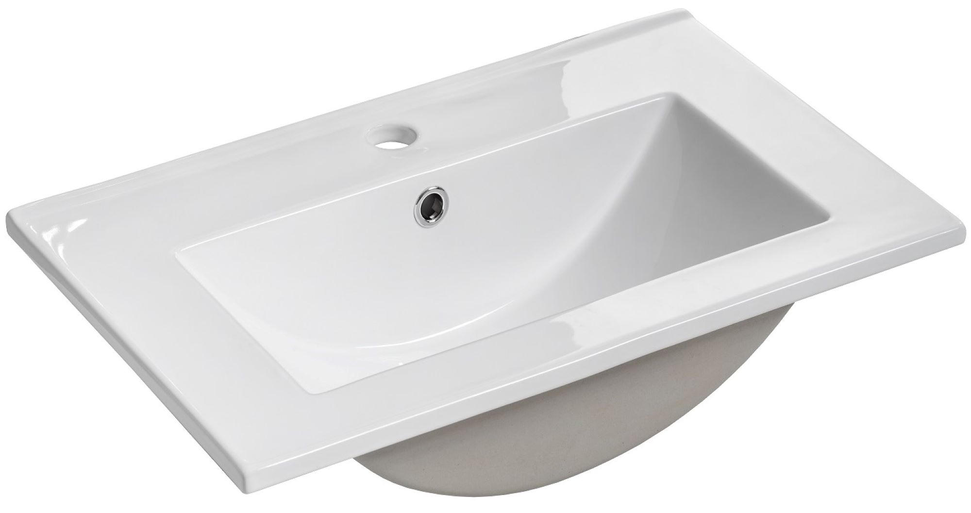Comad Dance White lavabo 51x40 cm rettangolare da mobile bianco UM-2050RB