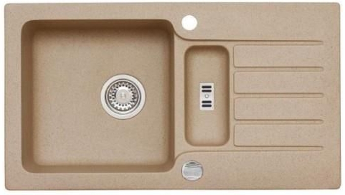 Alveus Niagara lavello in granito 78x43.5 cm beige 1127055