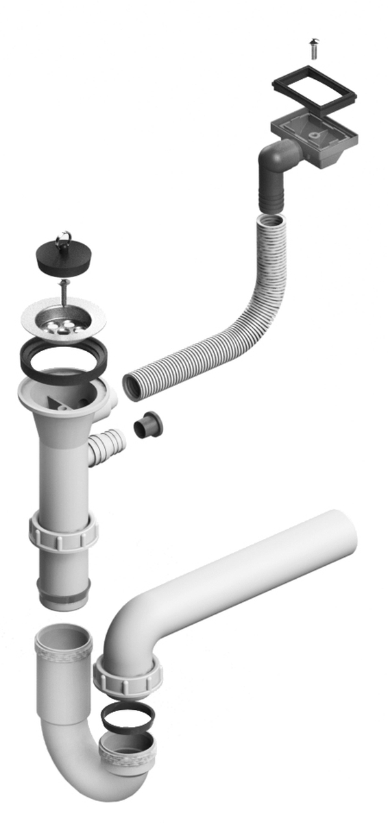 Alveus sifone per lavello 1071237