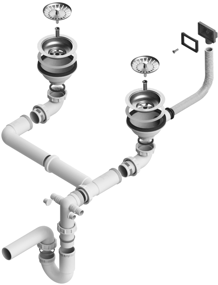 Alveus sifone per lavello 1011649