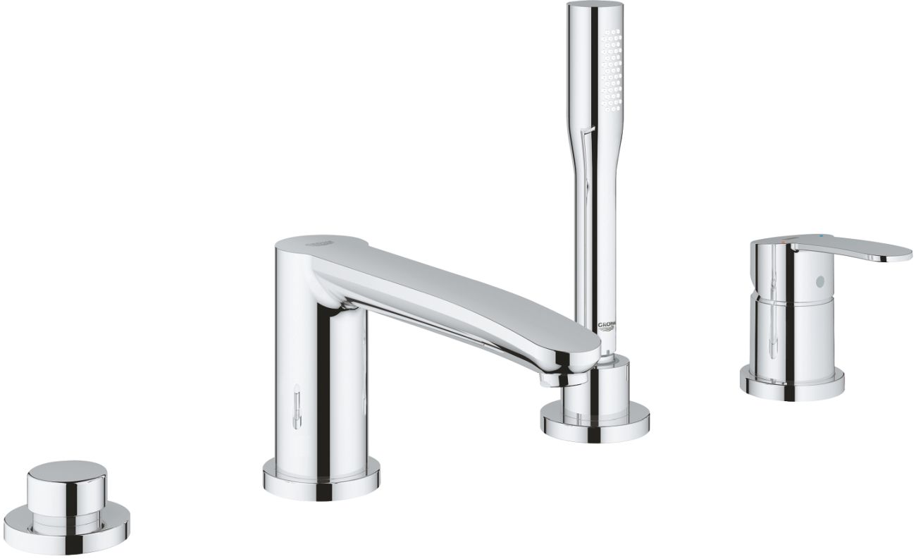 Grohe Eurostyle Cosmopolitan rubinetto per vasca e doccia bordo vasca StarLight Chrome 23048003