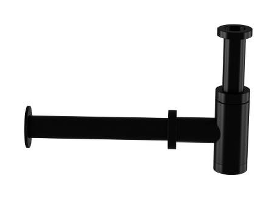 Steinberg 100 sifone per lavabo a bottiglia nero 1001696S