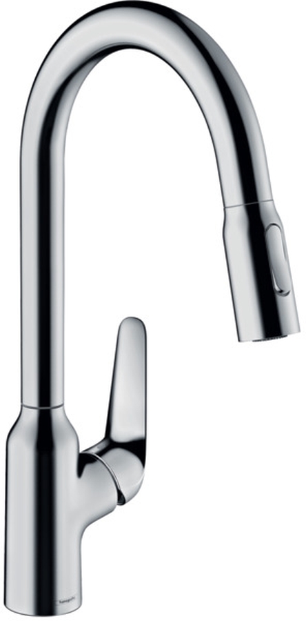 Hansgrohe Focus M42 rubinetto da cucina verticale cromo 71800000