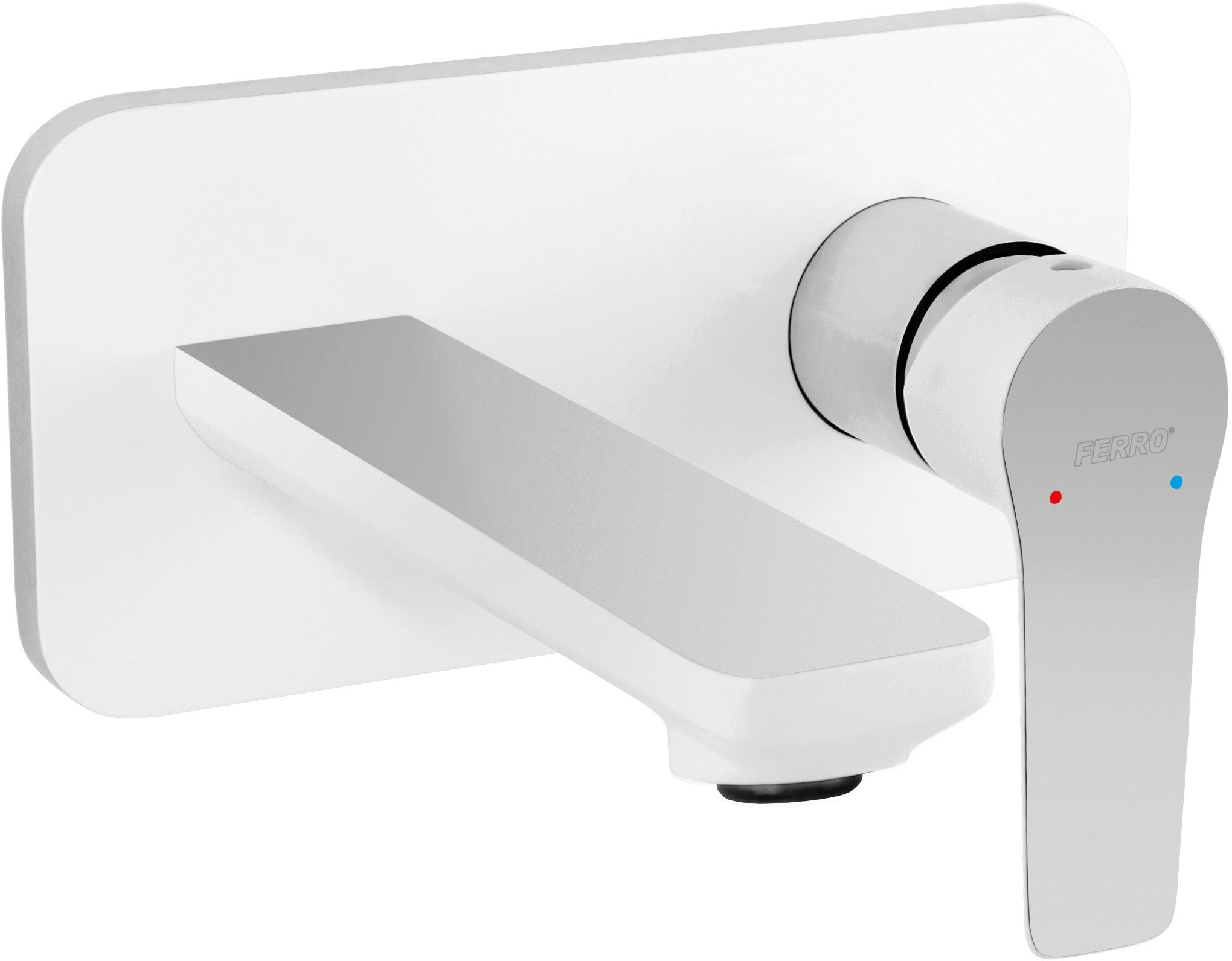 Ferro Adore White rubinetto per lavabo da incasso cromo BDR3PA