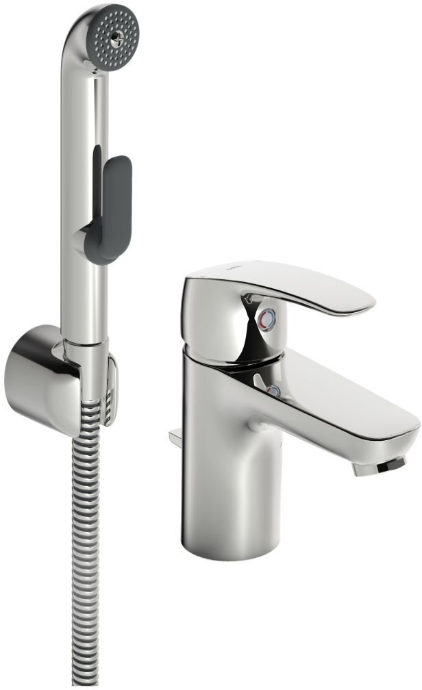 Oras Safira rubinetto per lavabo verticale cromo 1008F