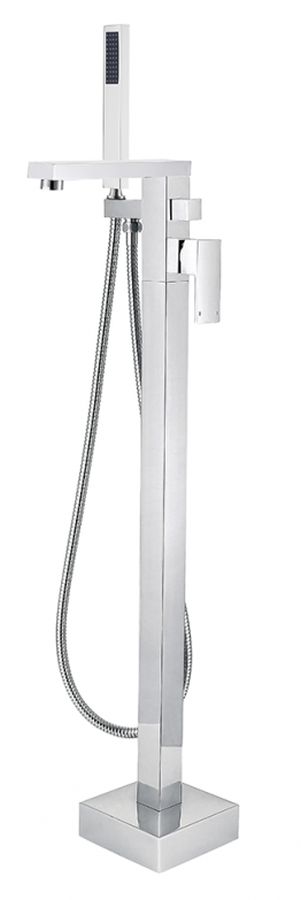 Besco Varium rubinetto per vasca e doccia a terra cromo BW-V-CH