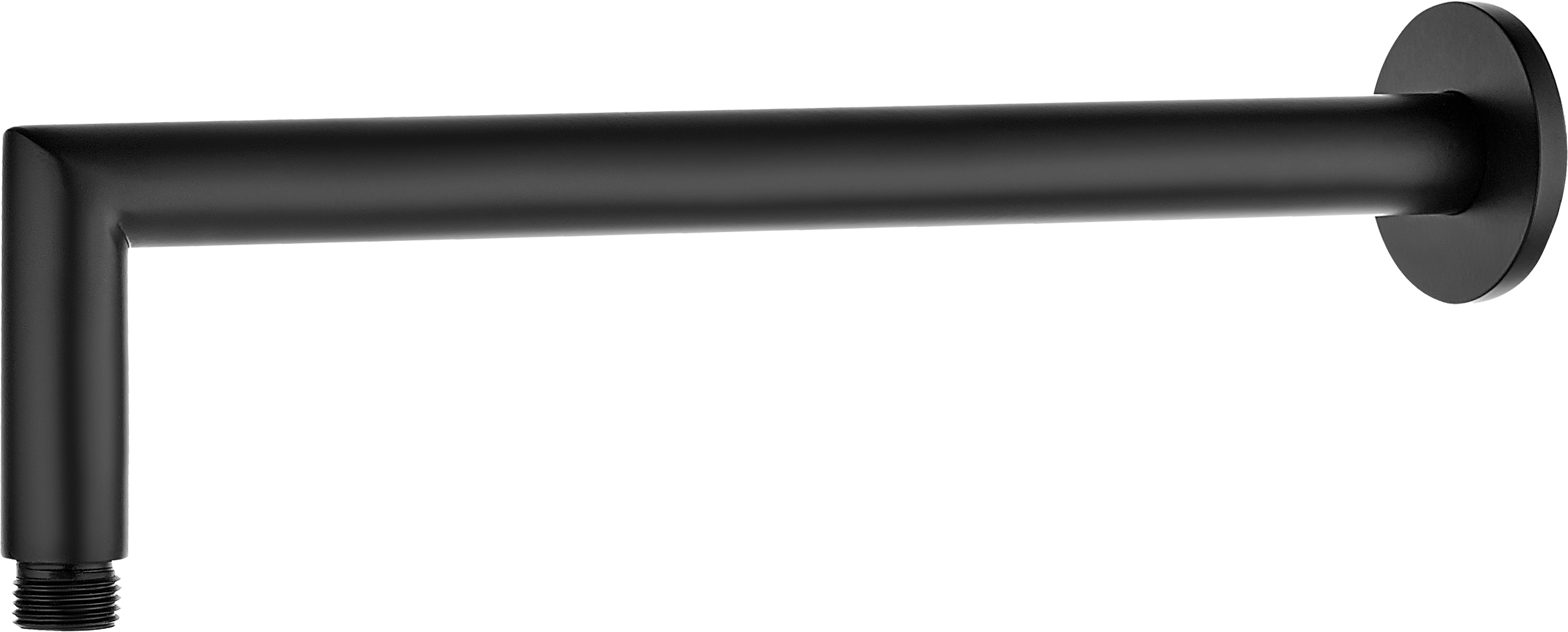 Deante Cascada braccio da parete nero NAC_N47K