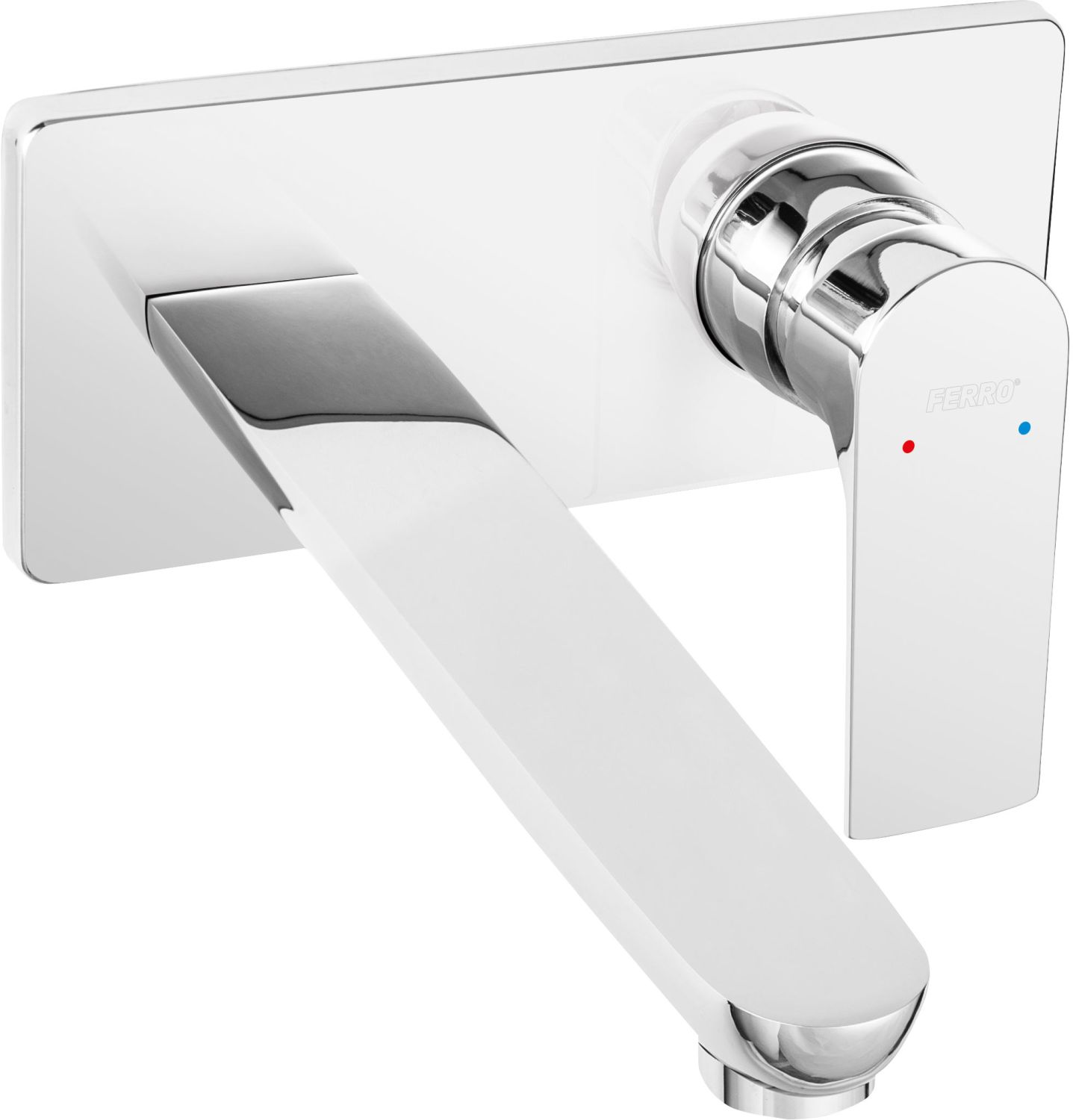 Ferro Algeo Square rubinetto per lavabo da incasso cromo BAQ3PA22
