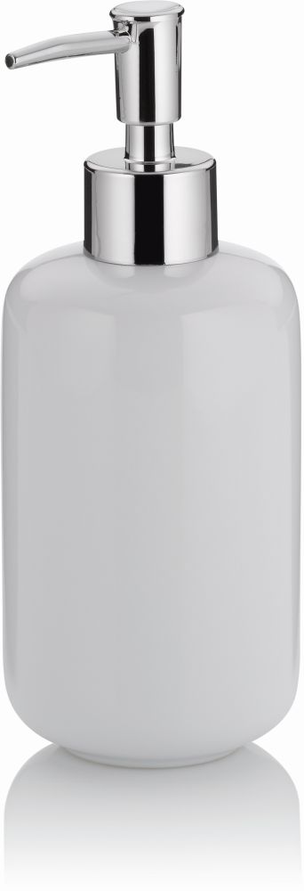 Kela Isabella dispenser di sapone liquido 400 ml ceramica-bianco 20502