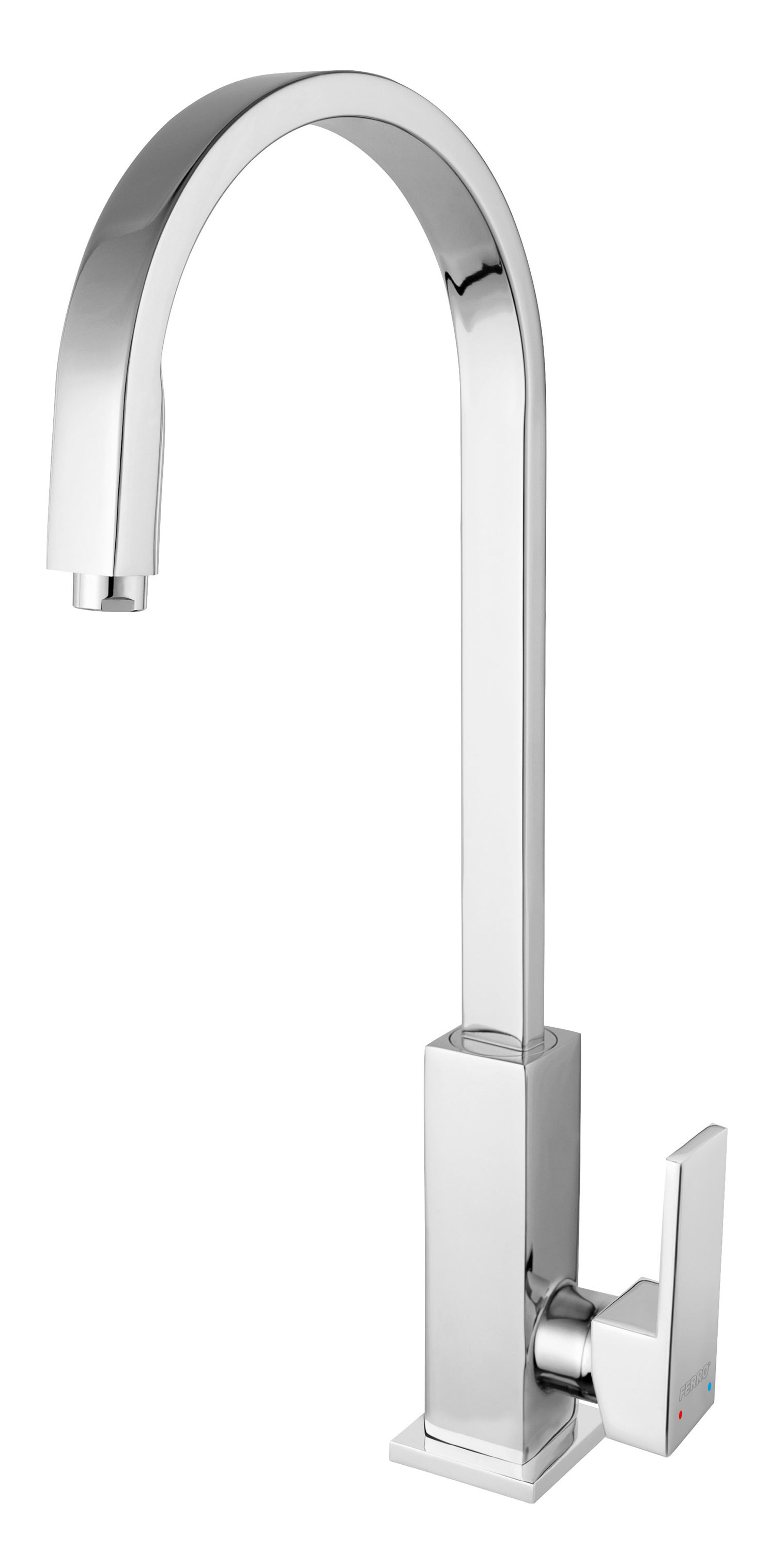 Ferro Zicco rubinetto da cucina verticale cromo BZI4