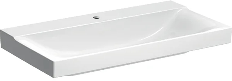 Geberit Xeno2 lavabo 90x48 cm rettangolare a parete-da mobile bianco 500.531.01.1