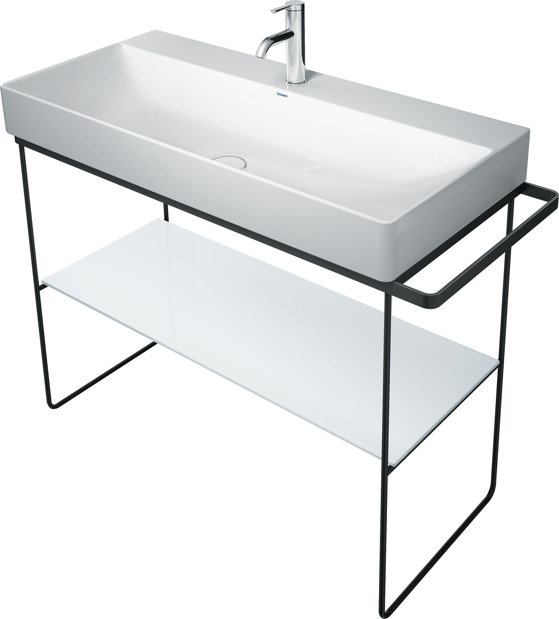 Duravit DuraSquare mensola 97 cm bianco 0099658300