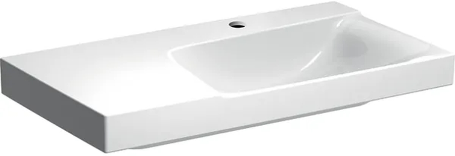 Geberit Xeno2 lavabo 90x48 cm rettangolare a parete-con piano bianco 500.535.01.1