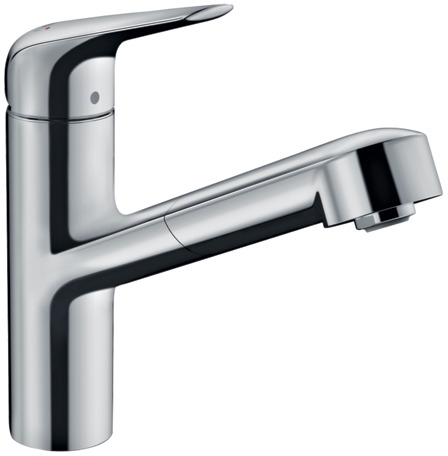 Hansgrohe Focus M42 rubinetto da cucina verticale cromo 71814000