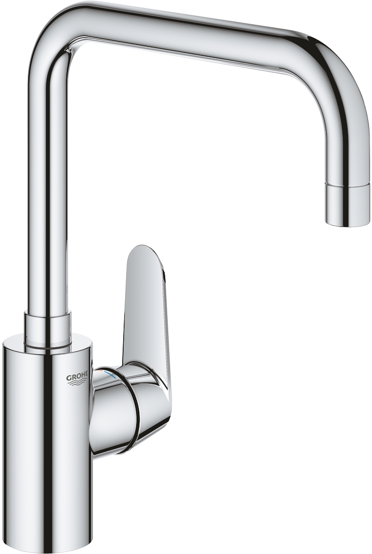 Grohe Eurodisc Cosmopolitan rubinetto da cucina verticale StarLight Chrome 32259003