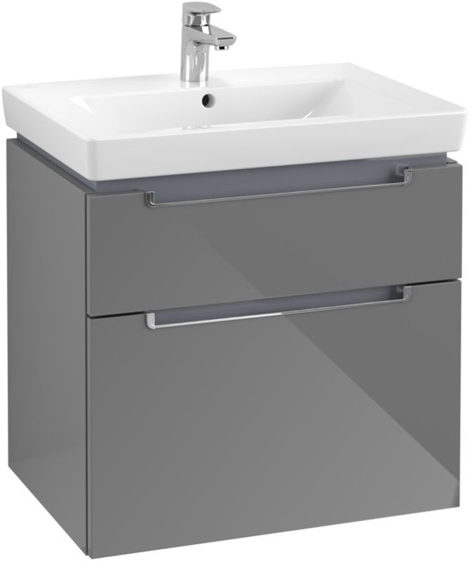 Villeroy & Boch Subway 2.0 armadietto 63.7x45.4x59 cm sottolavabo sospeso grigio A91010FP