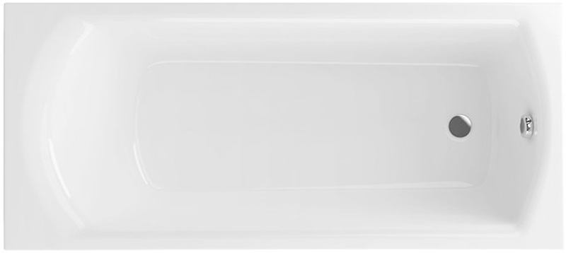Excellent Lamia Slim vasca da bagno rettangolare 160x75 cm bianco WAEX.LAM16WHS