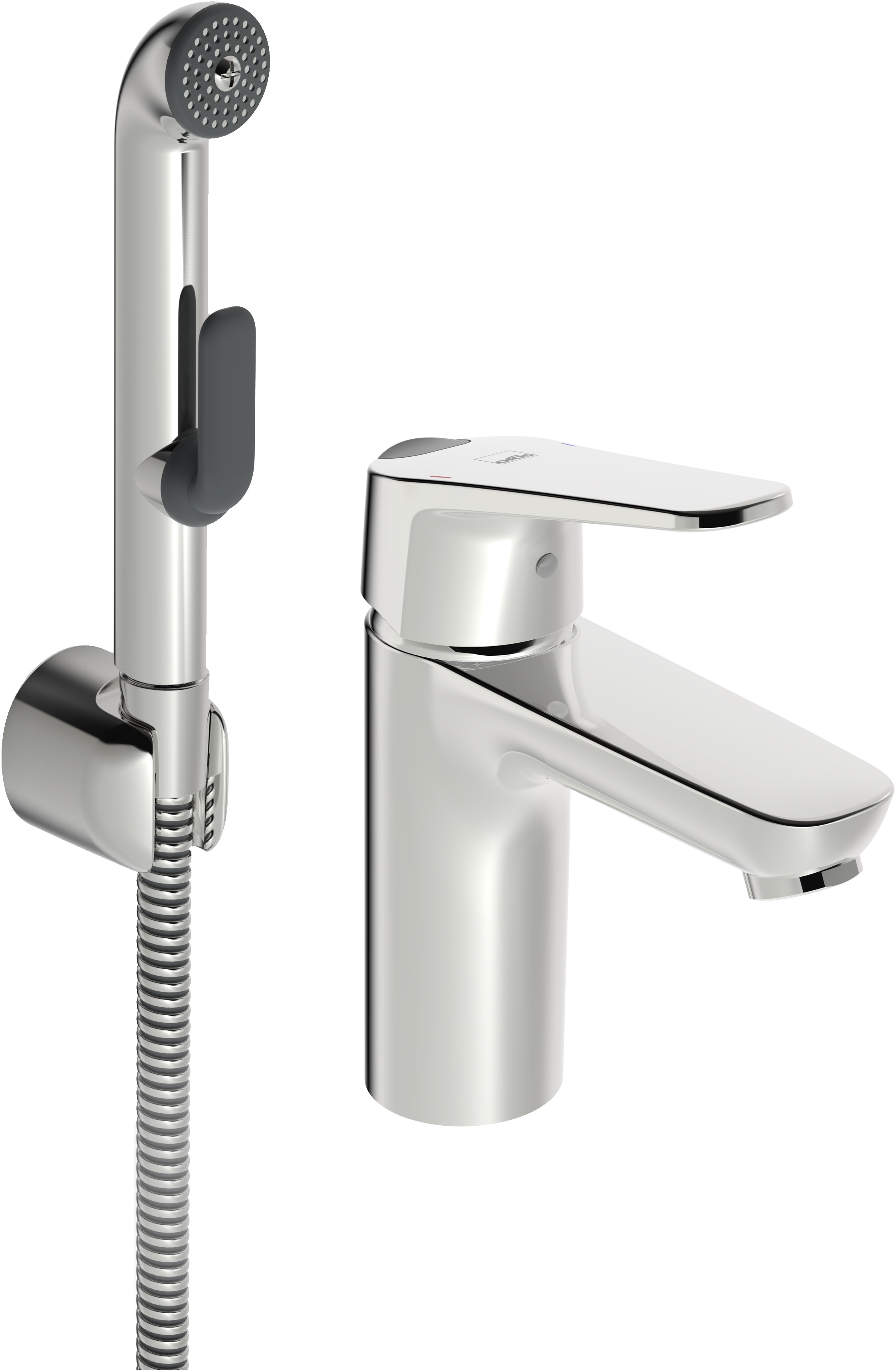 Oras Vega rubinetto per lavabo verticale cromo 1801FG