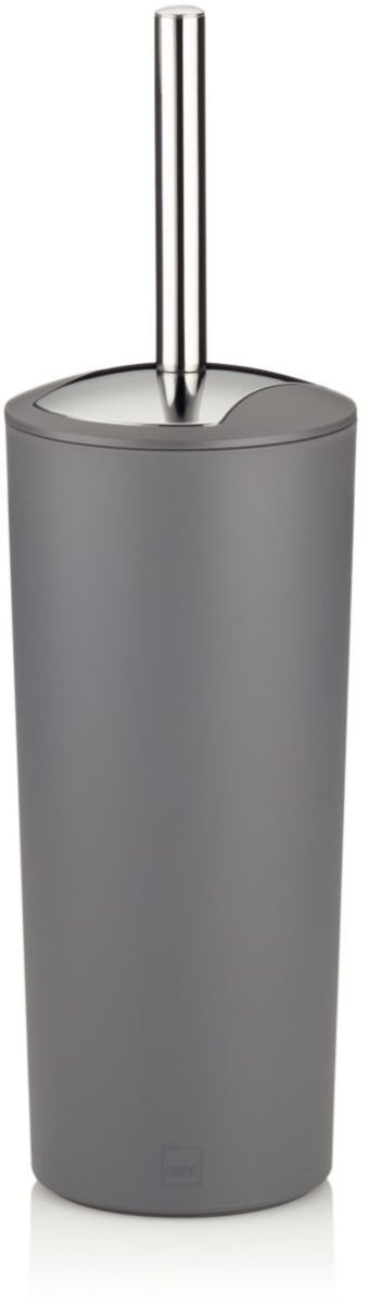 Kela Marta scopino wc appoggiato grigio-acciaio 22276