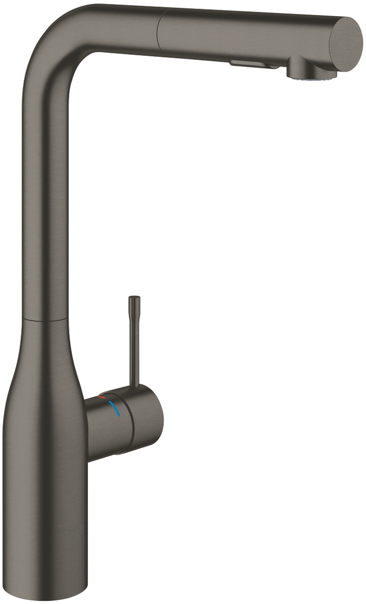 Grohe Essence rubinetto da cucina verticale Brushed Hard Graphite 30270AL0