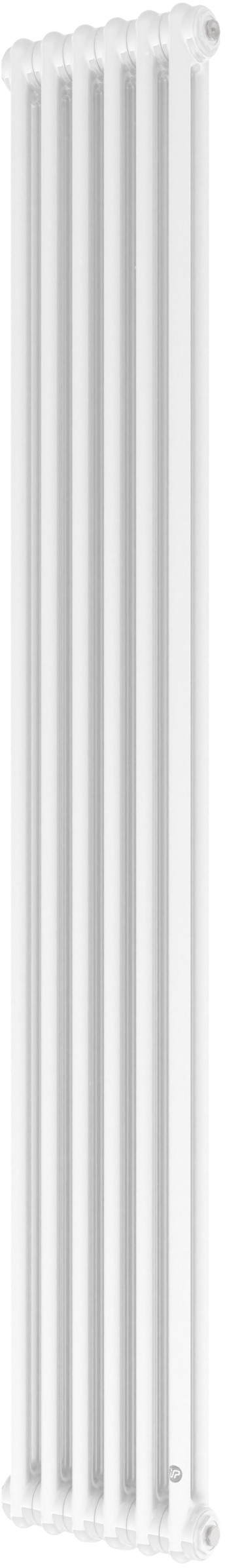 Instal Projekt Tubus 2 radiatore per ambienti 179.3x29 cm podłączenie inferiore bianco TUB2-180/06D50