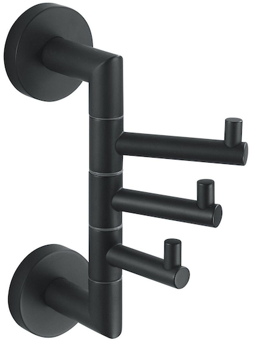 Stella Classic portasciugamani nero 07.330-B