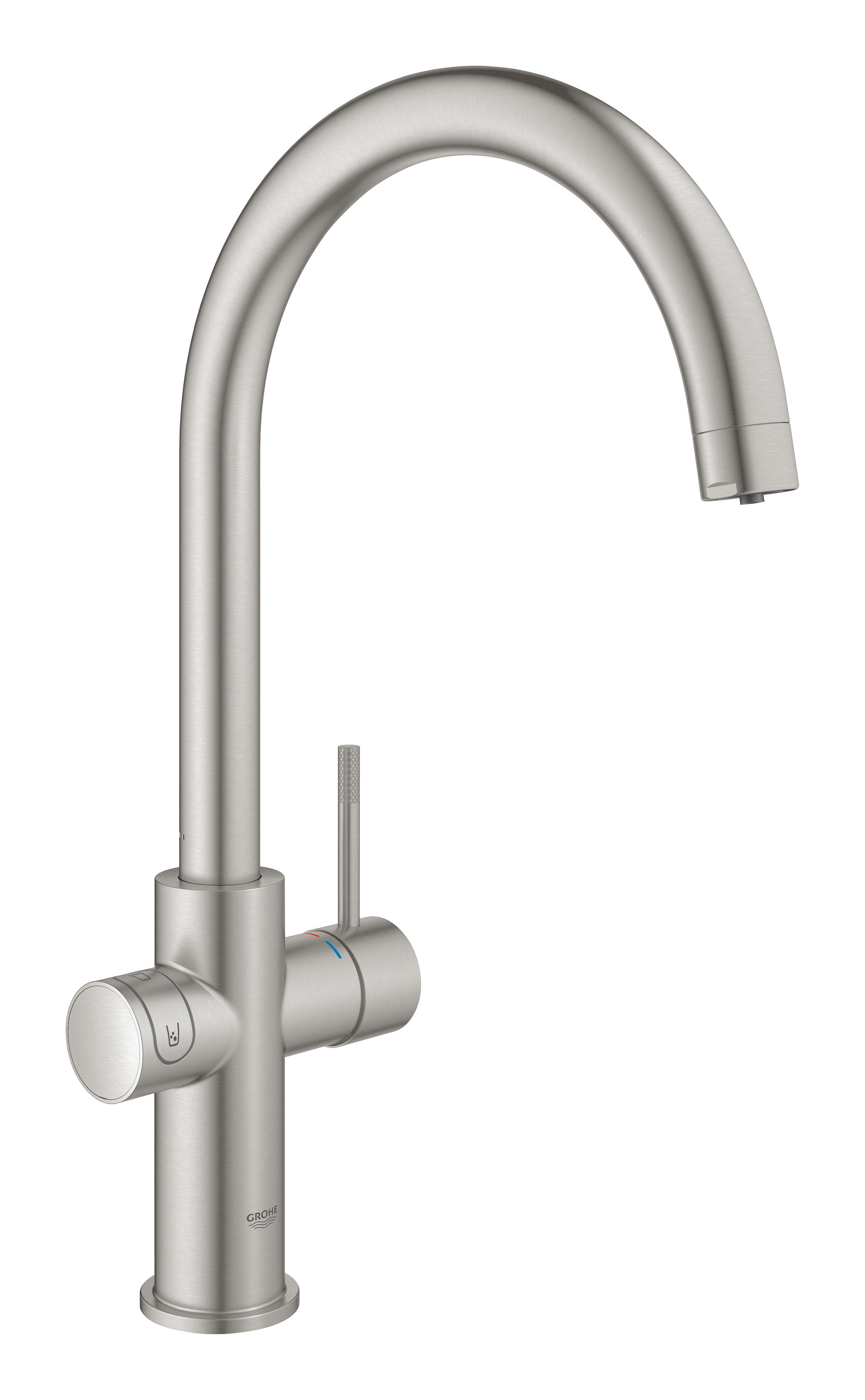 Grohe Blue rubinetto da cucina con filtro verticale acciaio inossidabile 31455DC1