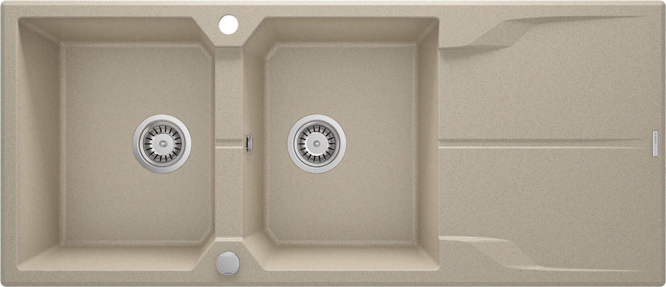 Deante Andante lavello in granito 116x50 cm beige ZQN_7213