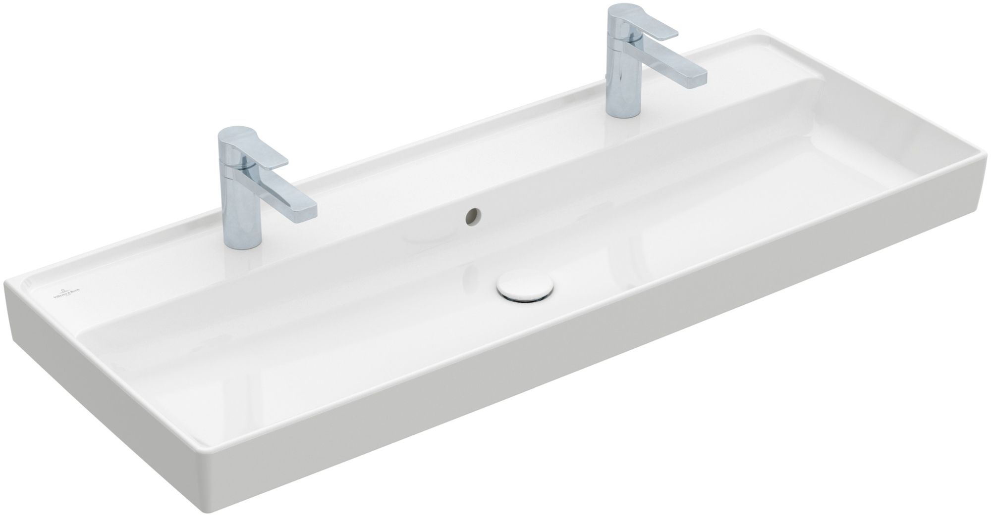 Villeroy & Boch Collaro lavabo 120x47 cm rettangolare a parete-da mobile bianco 4A33C101