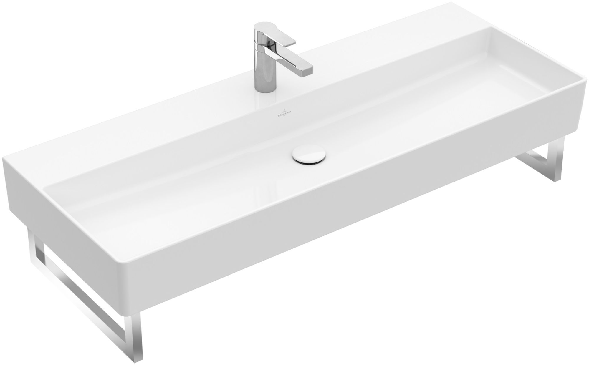 Villeroy & Boch Memento 2.0 lavabo 120x47 cm rettangolare a parete bianco 4A22C501