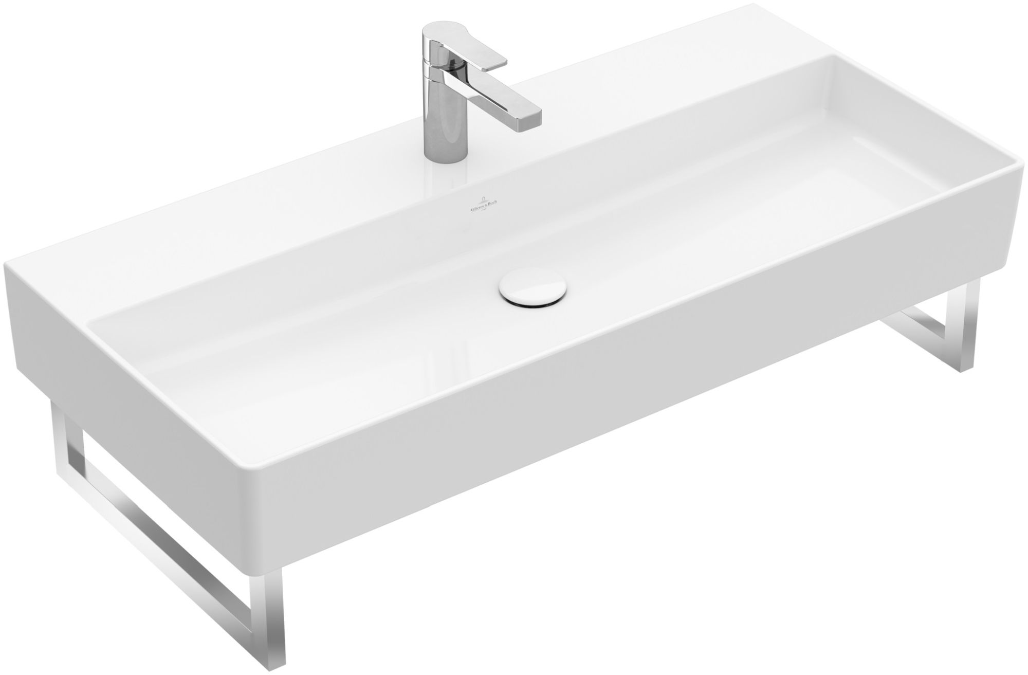 Villeroy & Boch Memento 2.0 lavabo 100x47 cm rettangolare a parete bianco 4A22A501
