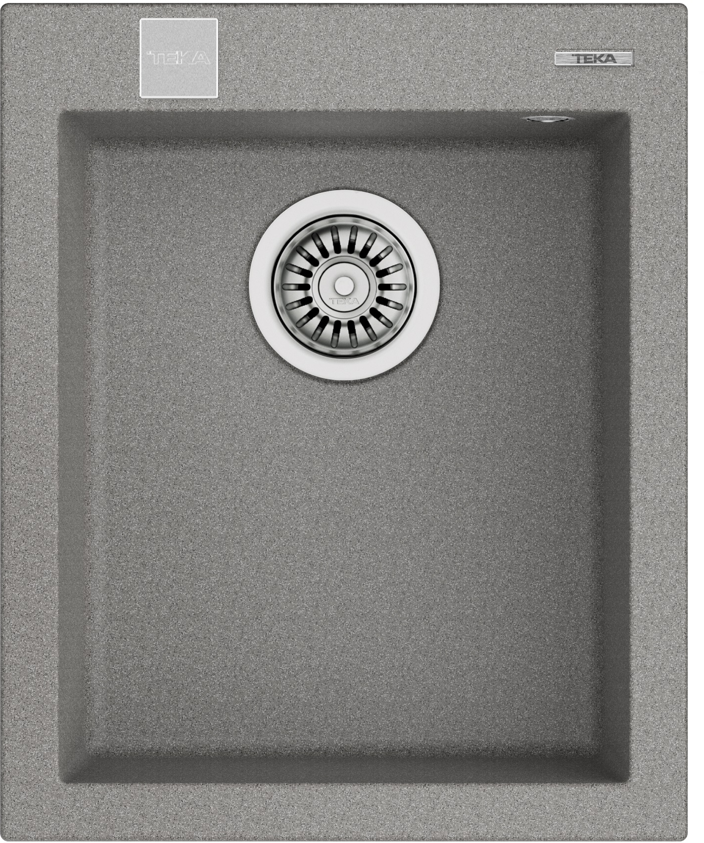 Teka Forsquare lavello tegranit 50x41 cm grigio/grafite/inox 115230011