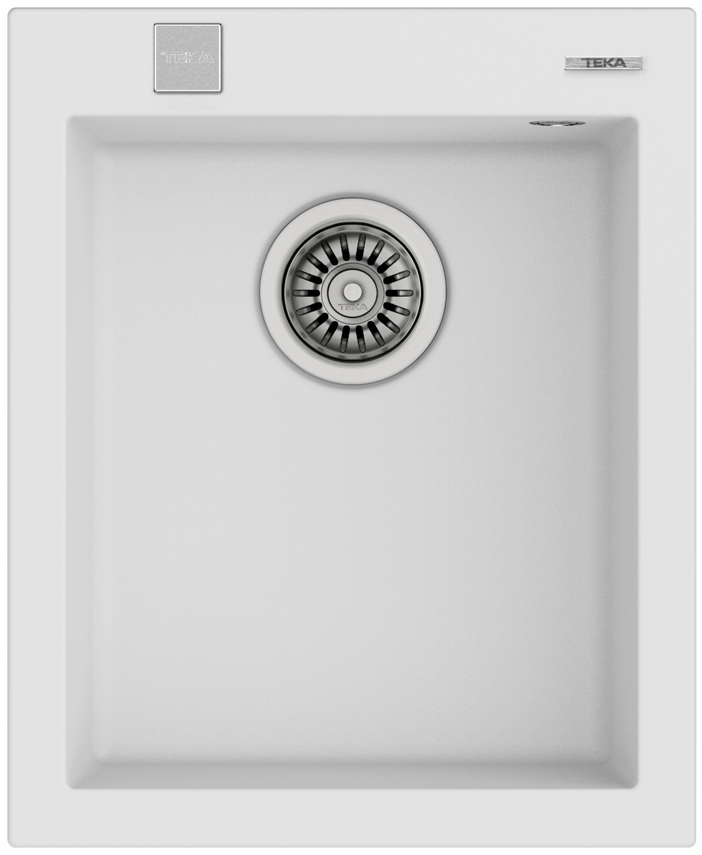 Teka Forsquare lavello tegranit 50x41 cm bianco 115230014