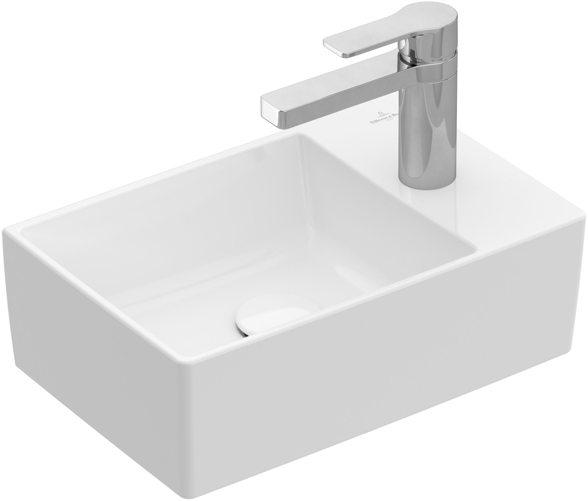 Villeroy & Boch Memento 2.0 lavabo 40x26 cm rettangolare da appoggio bianco 43234G01