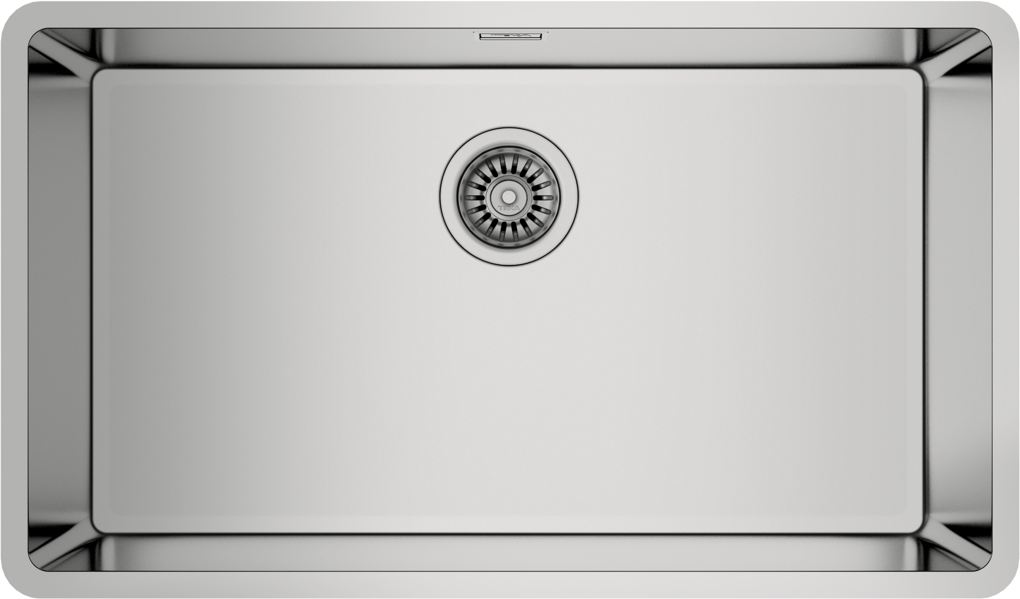 Teka Be Linea lavello in acciaio 75x44 cm acciaio 115000004
