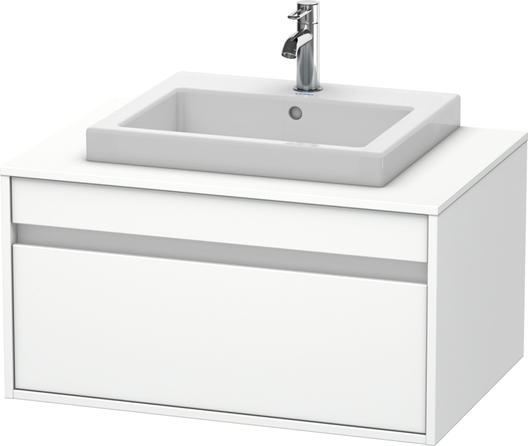 Duravit Ketho armadietto 80x55x42.6 cm sottolavabo sospeso bianco KT679401818