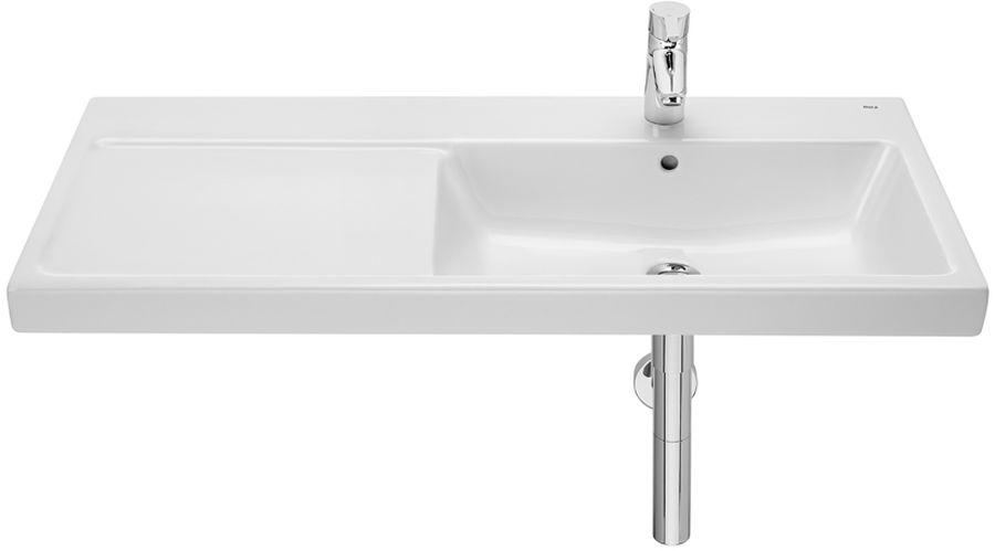 Roca Gap lavabo 100x46 cm rettangolare a parete bianco A3270ME000