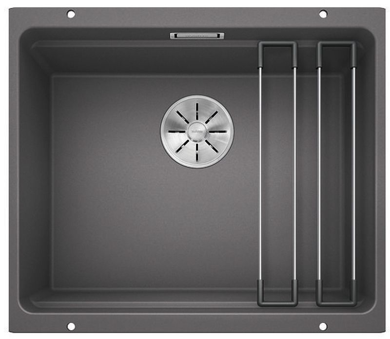 Blanco Etagon 500-U lavello in granito 53x46 cm grigio/grafite/inox 522228