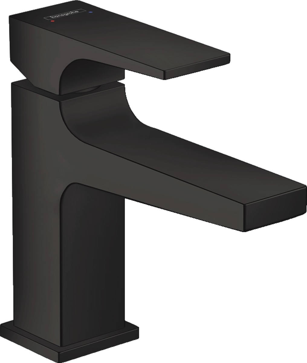 Hansgrohe Metropol rubinetto per lavabo verticale nero 32500670
