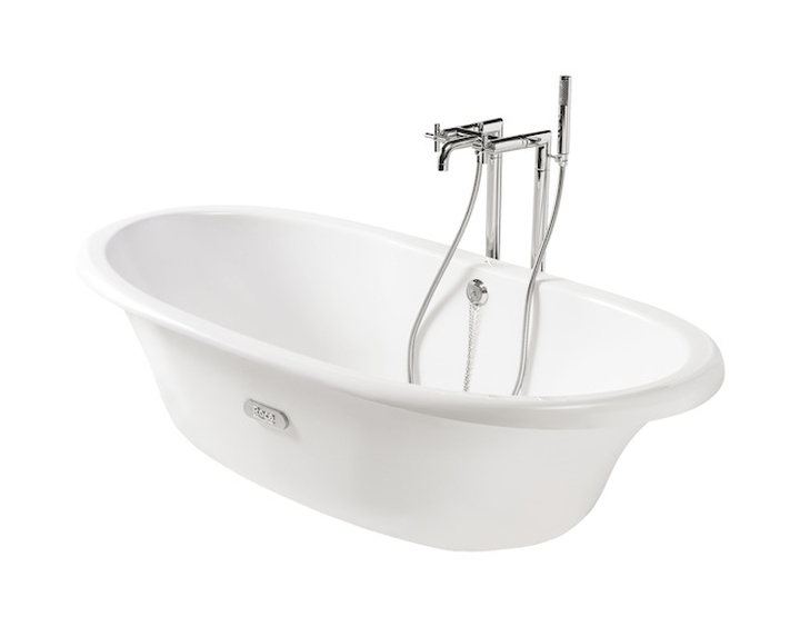 Roca Newcast vasca da bagno freestanding 170x85 cm ovale bianco A233650007
