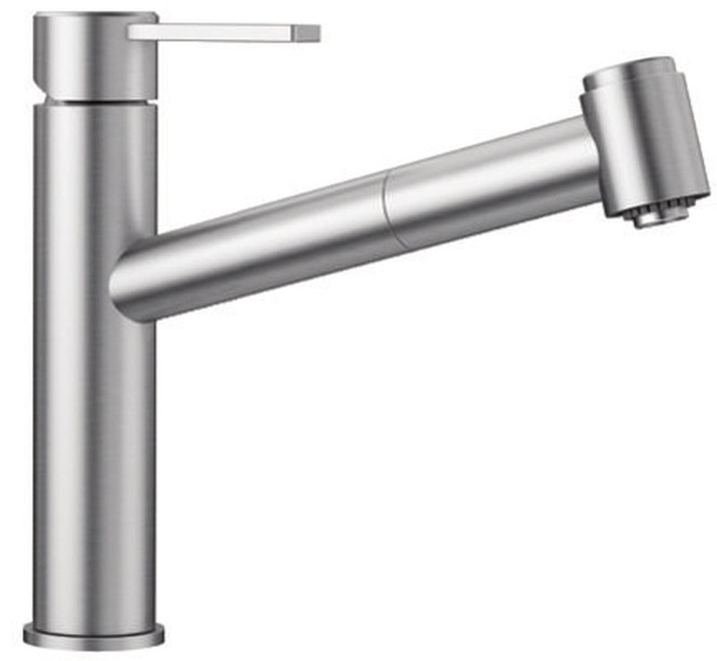 Blanco Ambis-S rubinetto da cucina verticale acciaio inossidabile 523119