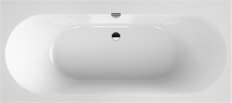 Villeroy & Boch Oberon vasca da bagno rettangolare 180x80 cm bianco UBQ180OBR2DV-01