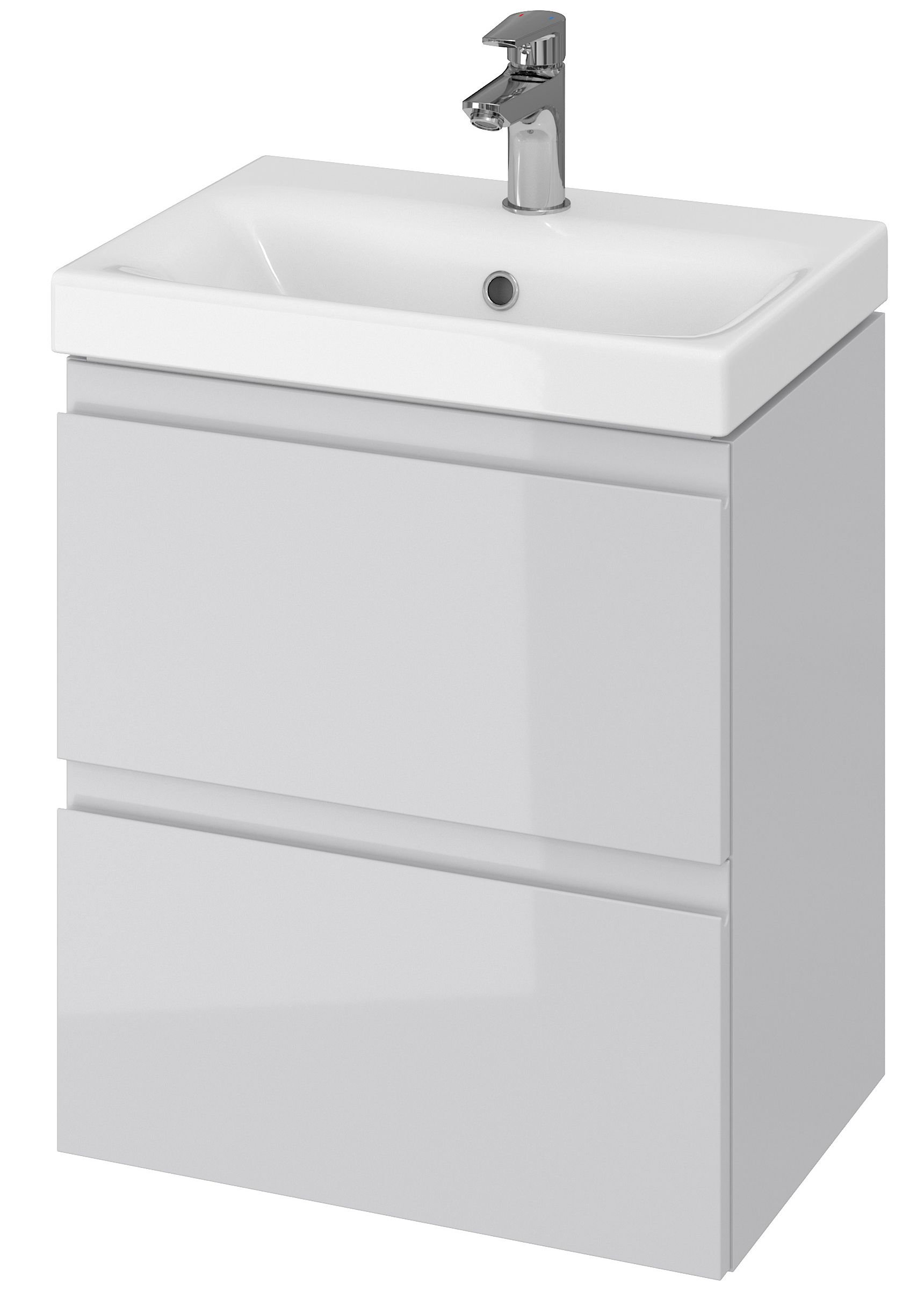 Cersanit Moduo lavabo con armadietto 49.5 cm grigio S801-228-DSM